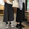 Korean Edition chic Solid Paige skirt Spring 200 Pounds of fat MM Add fertilizer XL Easy Show thin Long skirts