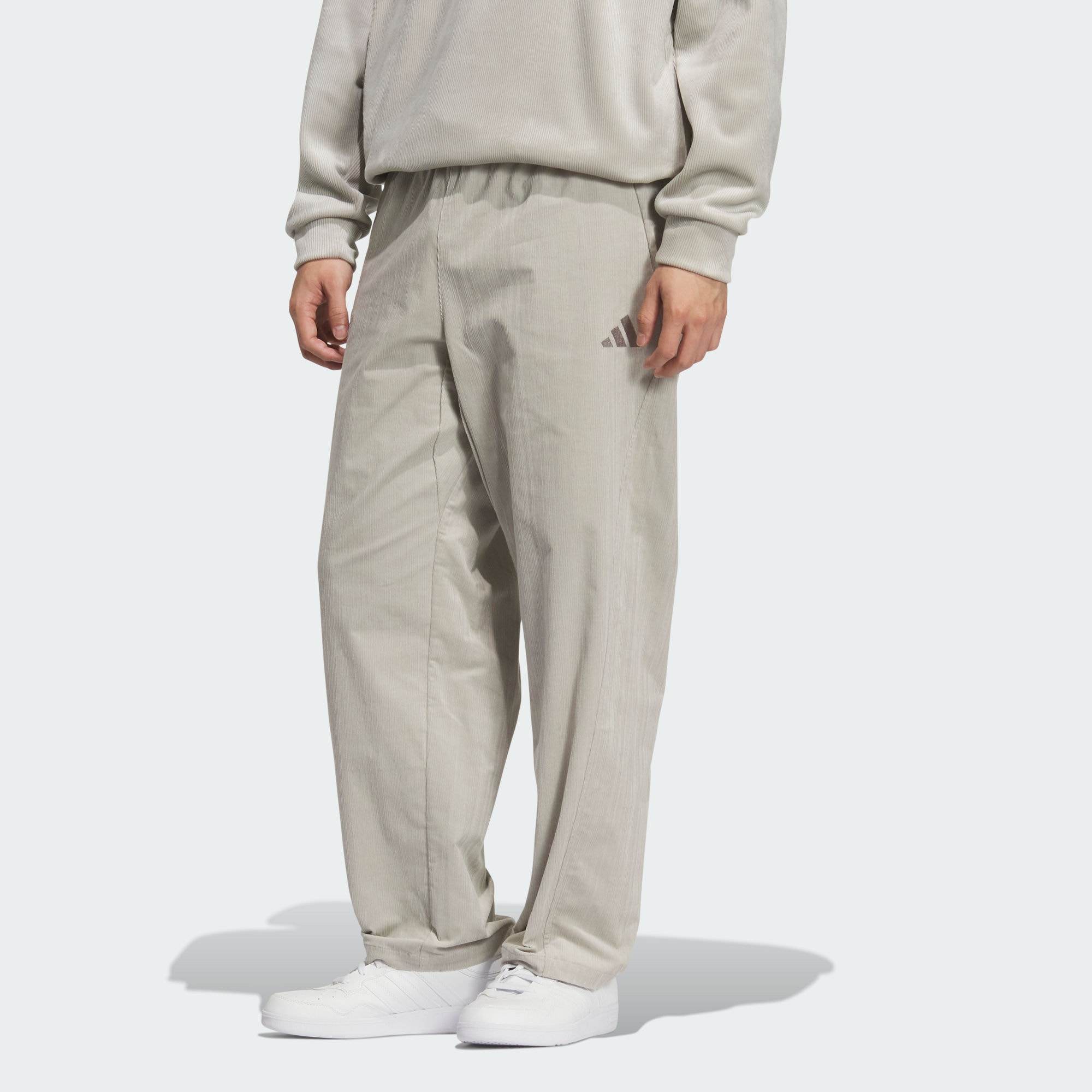 阿迪达斯男子宽松跑步运动长裤