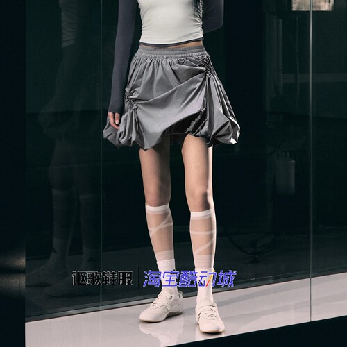 阿迪达斯女子经典花苞半身短裙