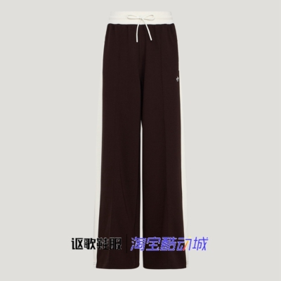 阿迪达斯三叶草女子复古针织长裤