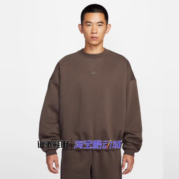 耐克男子新款休闲圆领字母印花宽松透气运动套头卫衣IM5902-237,运动服/休闲服装,运动卫衣/套头衫,淘宝优惠券,粉丝福利购,淘宝优惠卷