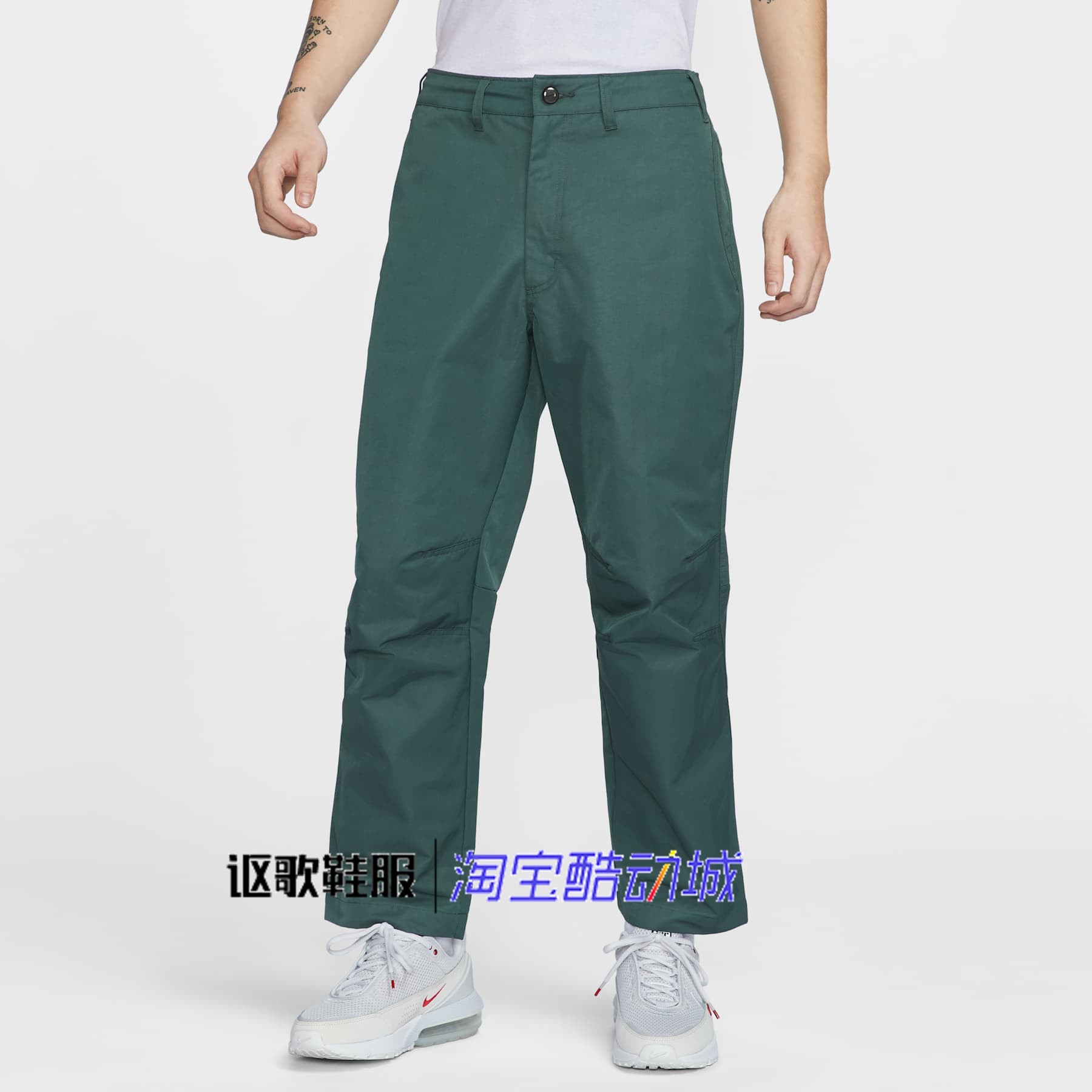 耐克男子新款纯色直筒宽松透气复古百搭舒适休闲长裤FZ0711-338,运动服/休闲服装,运动长裤,淘宝优惠券,粉丝福利购,淘宝优惠卷