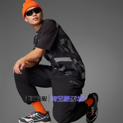 阿迪达斯男子户外时尚休闲长裤