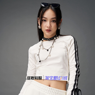 阿迪达斯女子运动休闲长袖T恤