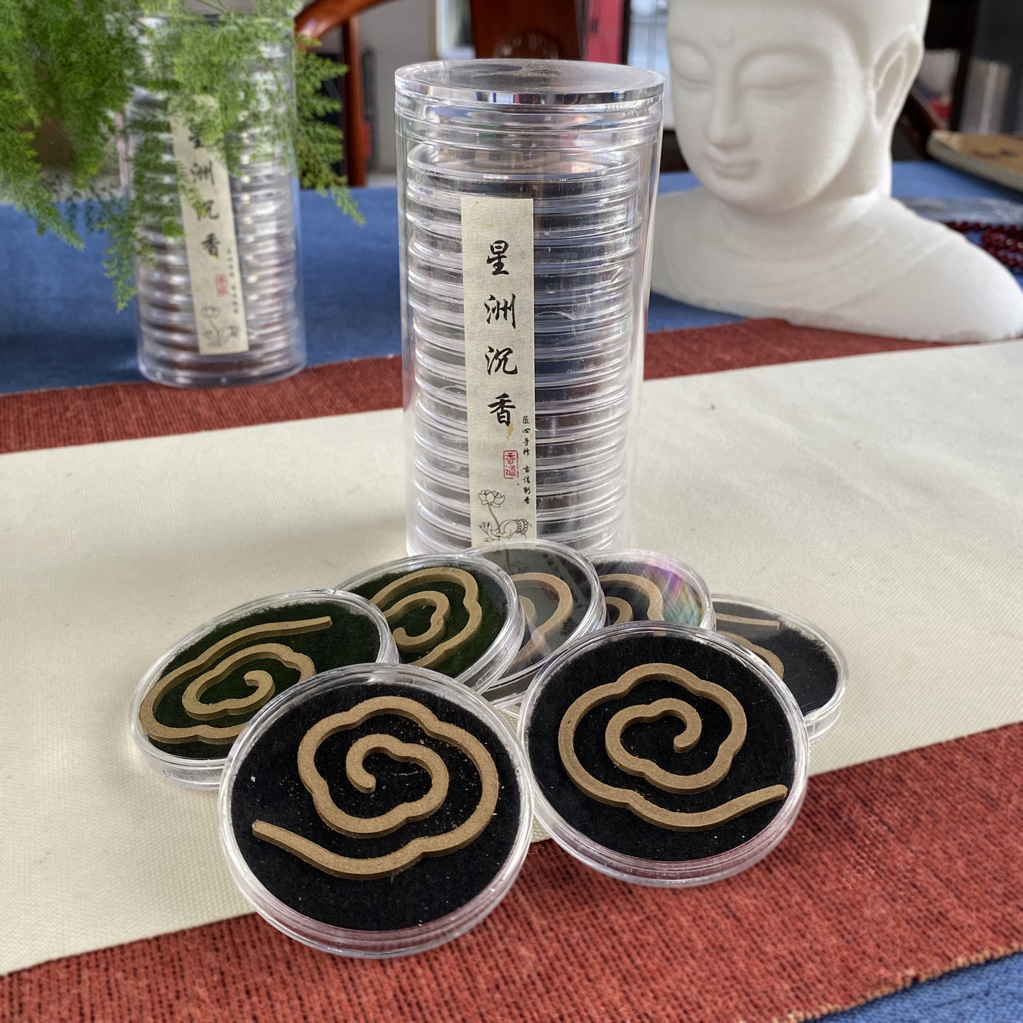 无粘粉祥云片星州沉香线香