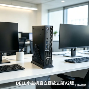 DELL戴尔OptiPlex MFF系列主机直立摆放支架3000 7000 5000 7010