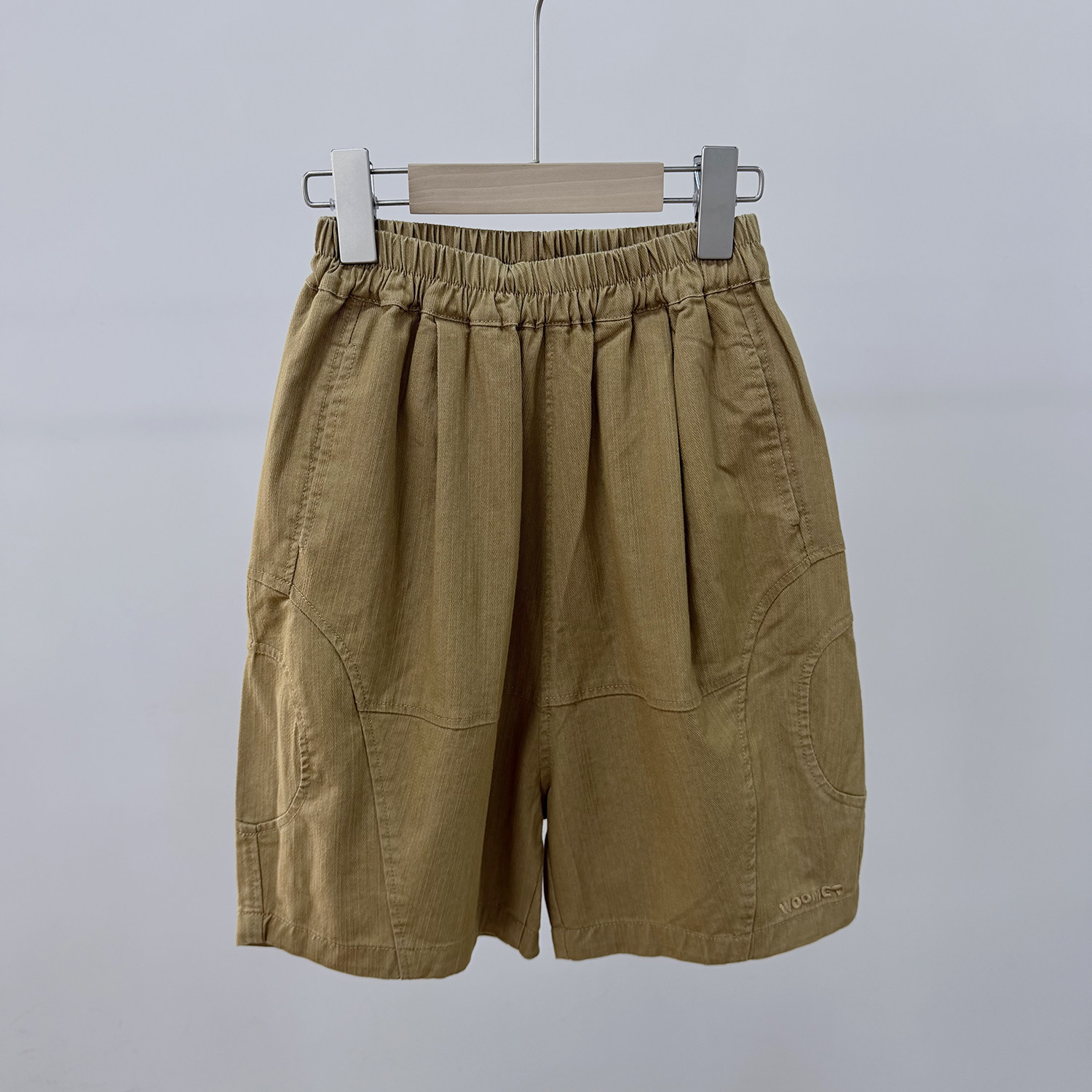 120-160 吾* 男童短裤夏季儿童吊裆休闲中裤中大童潮宽松五分裤子