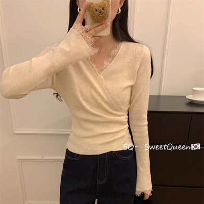 SQ法式绝美减龄内搭打底衫女显瘦