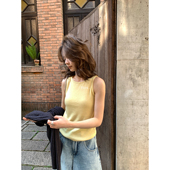 Hers 小个子简约日常百搭圆领针织背心女08131 2026十三行春夏新款