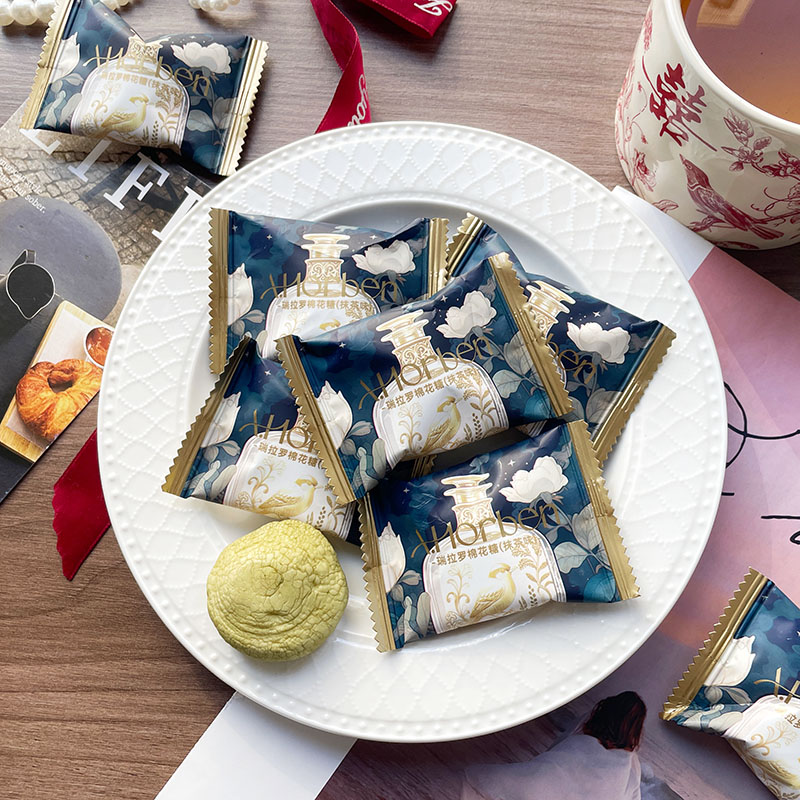 巧斐尔奥赫本瑞拉罗抹茶味棉花糖结婚订婚伴手礼生日年会混合喜糖