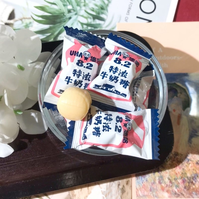 悠哈特浓夹心牛奶糖喜糖休闲零食