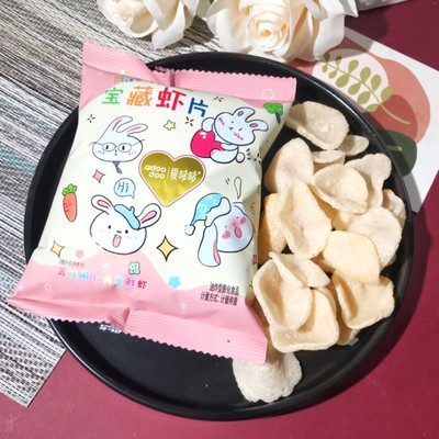 爱哆哆宝藏虾片膨化食品