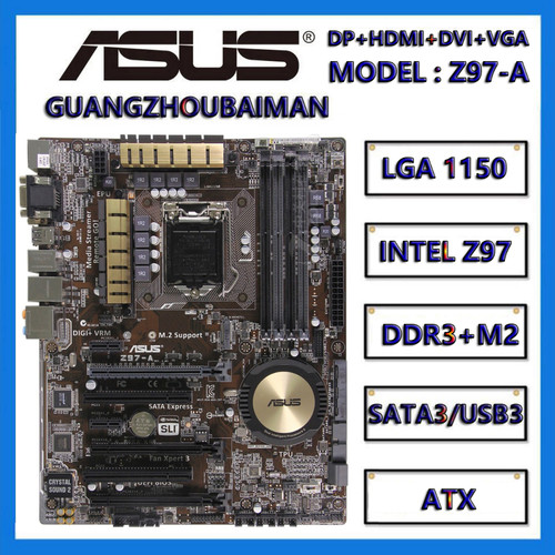 华硕主板Z97H97ATX大板