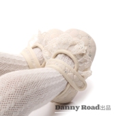 新款 花边可爱软底防滑学步鞋 宝宝鞋 春季 公主鞋 小皮鞋 1岁魔术贴