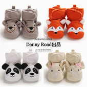 冬天婴儿棉鞋 加毛 12月学步鞋 保暖软底不掉鞋 棉靴卡通可爱加绒6
