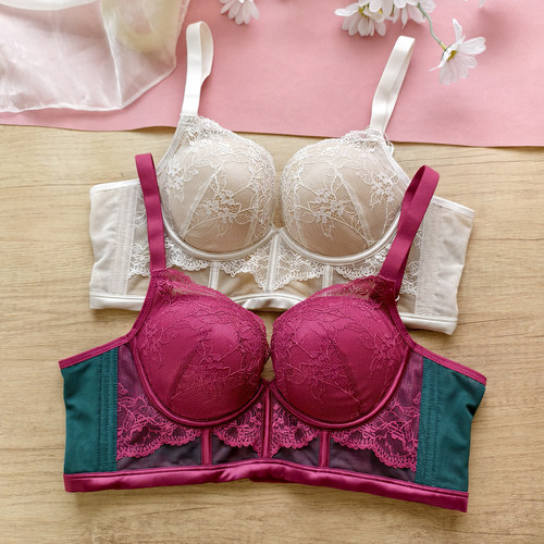 小胸显大舒适聚拢无钢圈内衣