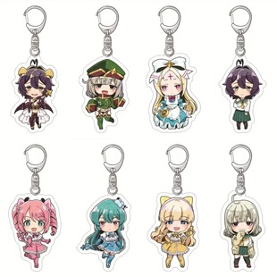 憧憬成为魔法少女周边挂件柊舞缇娜阿良河基维杜乃可莉丝钥匙扣饰
