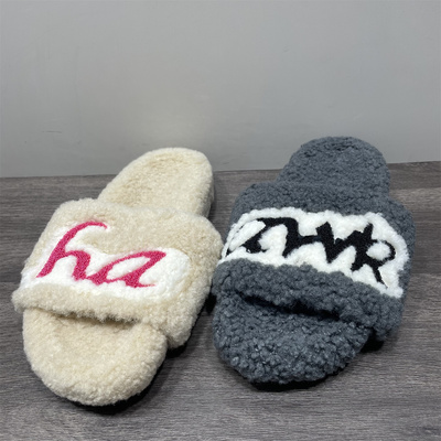 2025年冬季新款加绒毛毛鞋女