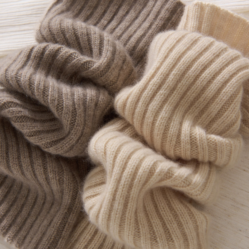 暖冬拍档100%纯山羊绒袜套保暖过膝长筒袜套针织堆堆袜护小腿脚腕,女士内衣/男士内衣/家居服,长筒袜,淘宝优惠券,粉丝福利购,淘宝优惠卷