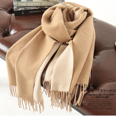 羊绒围巾女100纯羊绒羊毛高档
