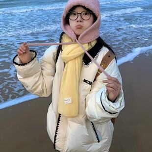 羽绒棉衣棉服女2025年新款日系学生设计感小众棉袄小个子韩系外套