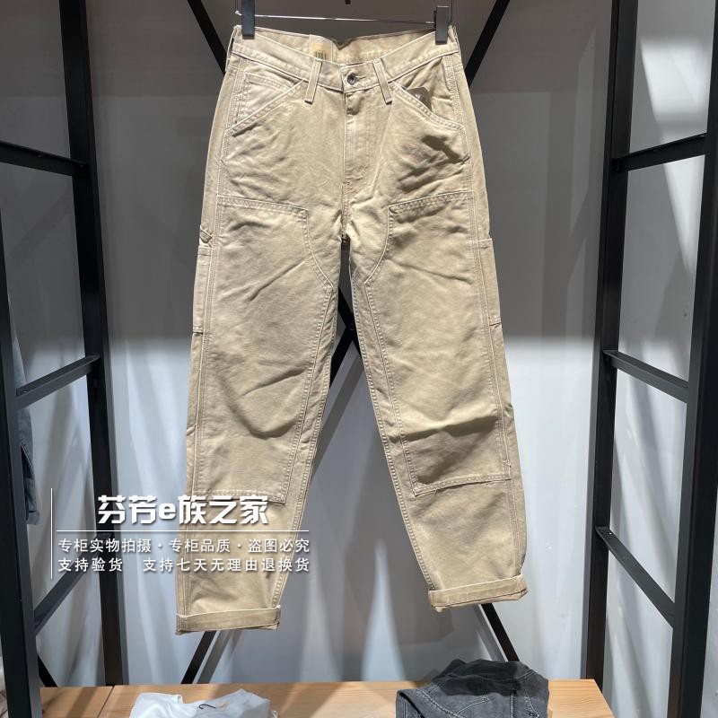 李维斯新款男士卡其工装牛仔裤