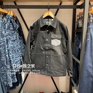 Levis李维斯2023秋冬男士宽松可拆内胆牛仔羽绒服外套 A7759-0002