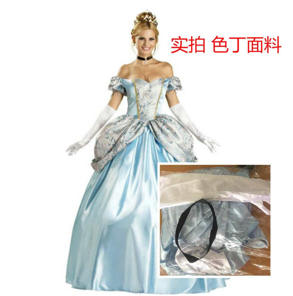 万圣节礼服灰姑娘公主裙大码1728