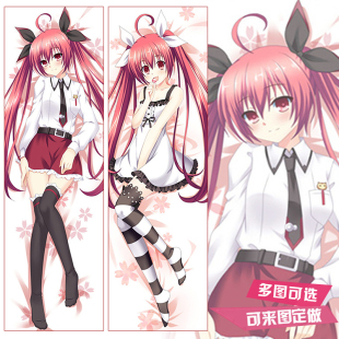 约会大作战 七罪狂三万由里星宫六喰琴里十香 二次元动漫等身抱枕