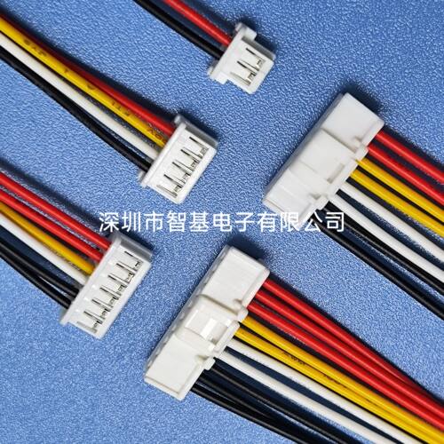 间距2.0 molex502351国产单头线 502351-0400  2P至15P线长200mm
