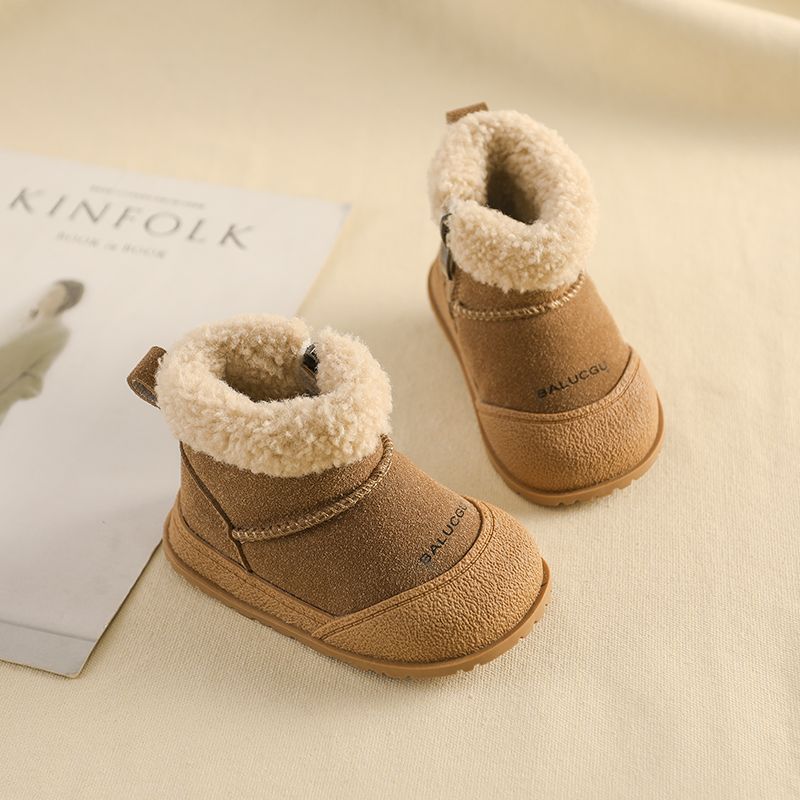 儿童雪地靴2025冬季新款