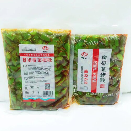 大连特产裙带开袋即食下饭海白菜
