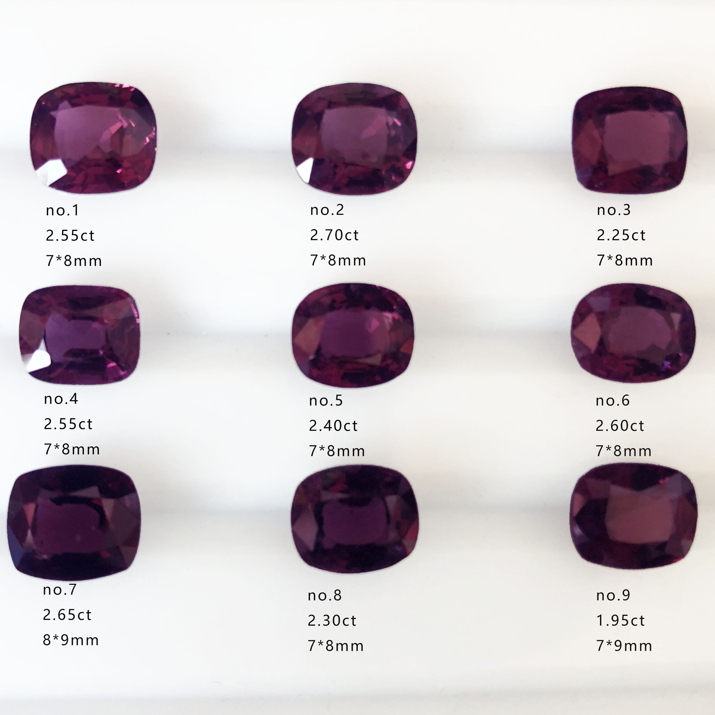 天然无优化缅甸尖晶石裸石原石vvs支持定制可出国检证书支持复检