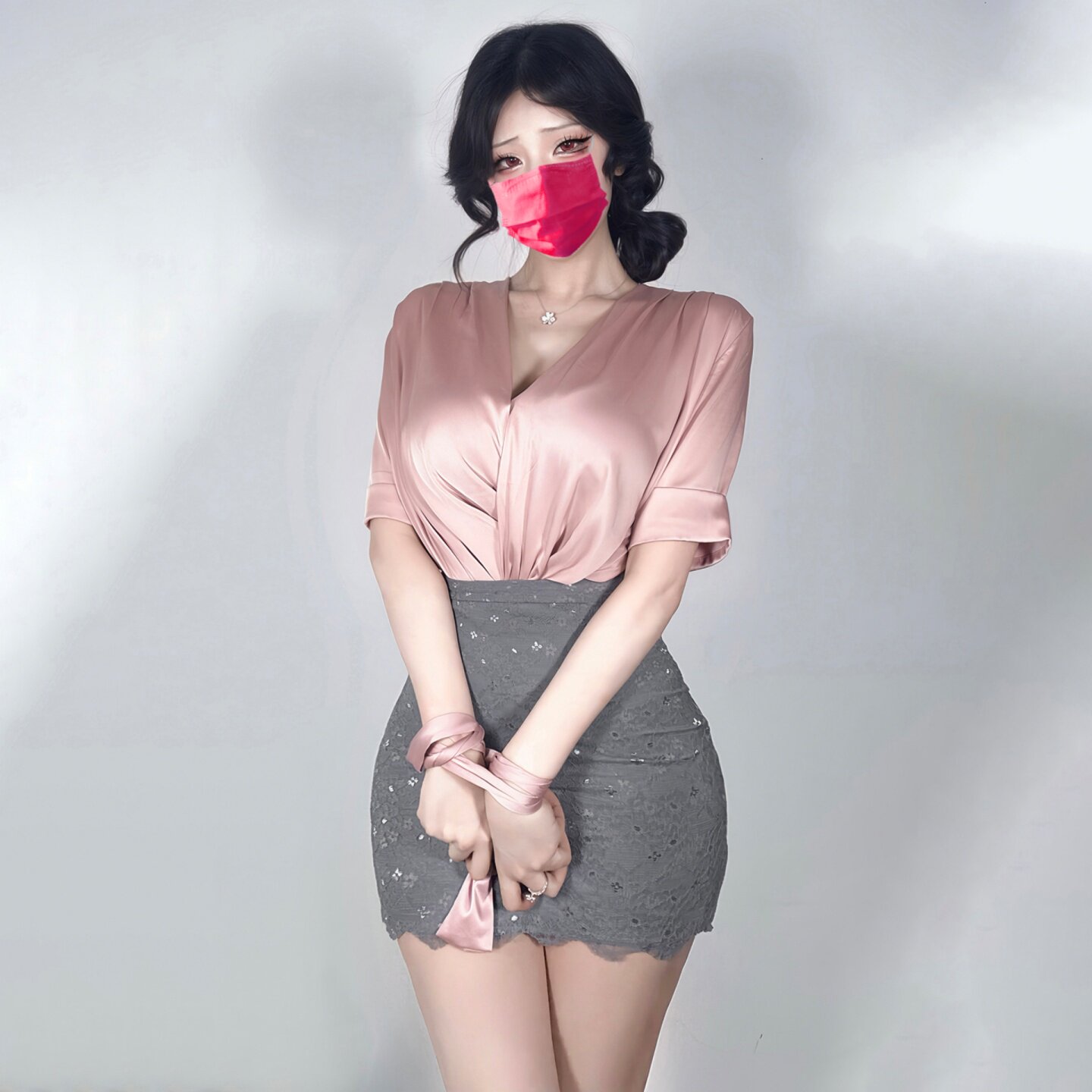 趣味情调睡衣女性感床上不见人制服大尺度羞耻风内衣纯欲睡裙小胸