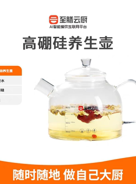 至膳云厨养生壶高硼硅电陶炉电磁家用全自动大容量烧水壶感应神器