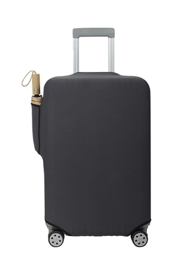 拉杆箱保护套行李箱旅行箱布套深灰色弹力贴合商务出差旅行托运宝