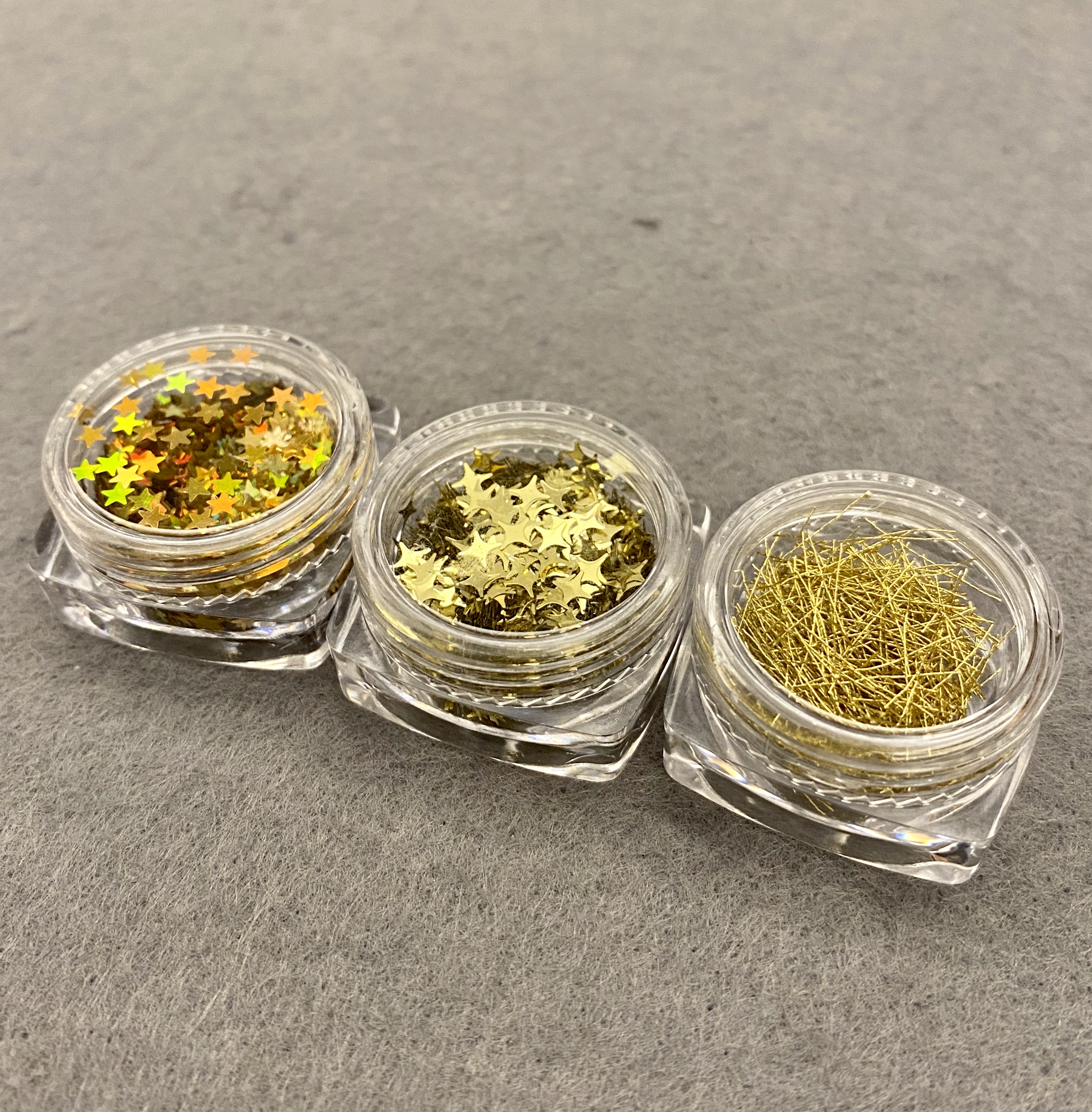 【红豆粘土】超轻粘土DIY五角星四角星金丝线装饰 人偶手办配饰品