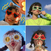 生日派对搞怪眼镜搞笑聚会化妆舞会晚会踏春春游野餐男女装 扮用品