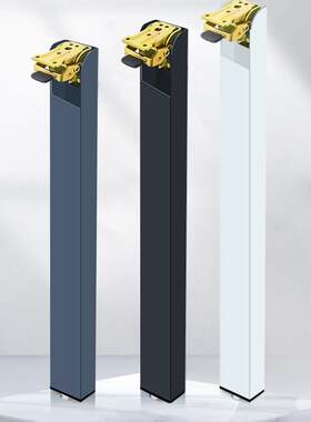 房车露营折叠桌子腿支撑脚吧台隐形柱子挂壁书桌支架铝合金桌架子
