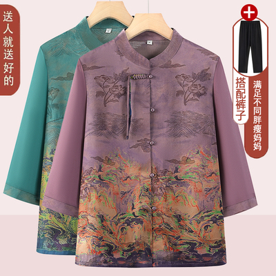 2025新款中老年女装夏装