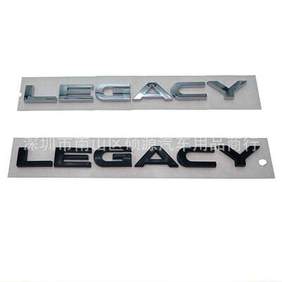 LEGACY车标  适用于斯巴鲁改装LEGACY限量版标志车尾箱贴标后标贴