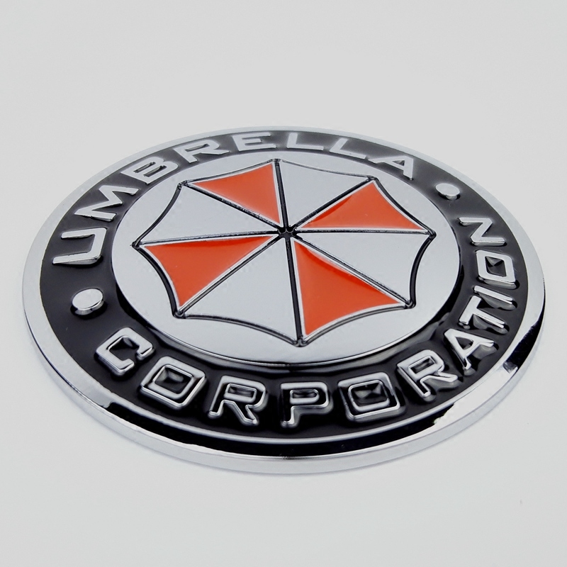 保护伞叶子板标 车标 神盾局车身贴 装饰贴 金属标 车贴 尾标