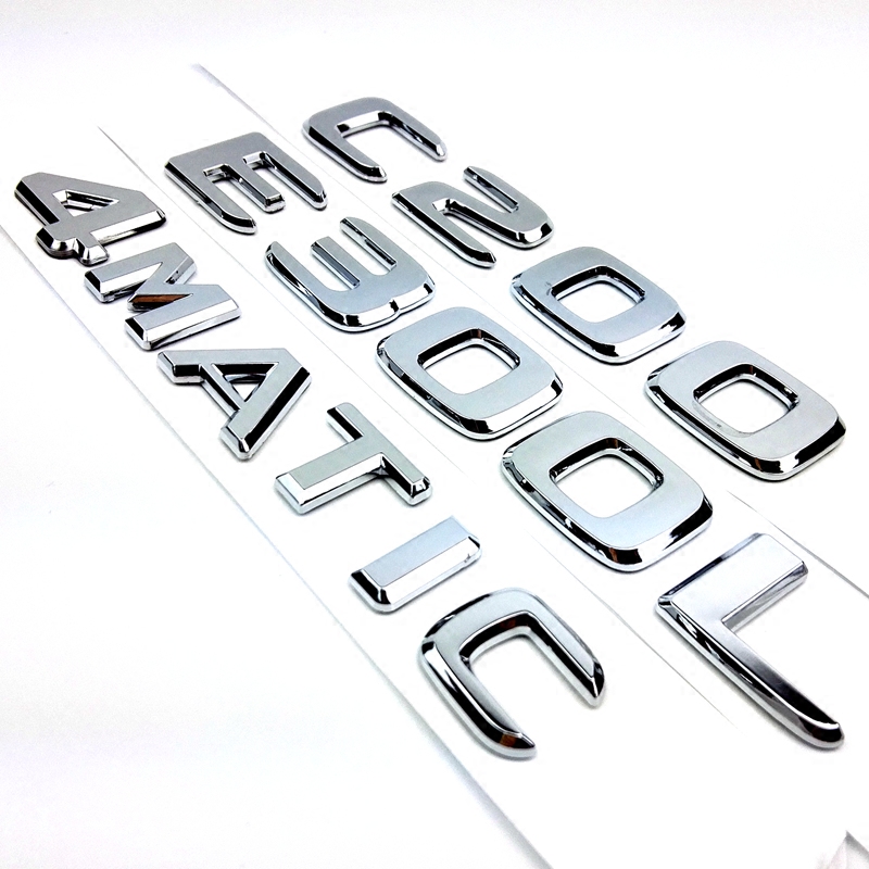 C200 E300L R320 S400 16款奔驰C级E级车标字母数字后尾标贴