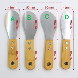 外墙刮刀刮胶神器门窗玻璃幕墙结构胶修边不锈钢刮刀瓷砖美缝工具
