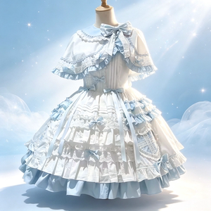 【橱窗玩偶】飞行日记原创Lolita洋装doll感洛丽塔斗篷JSK公主裙