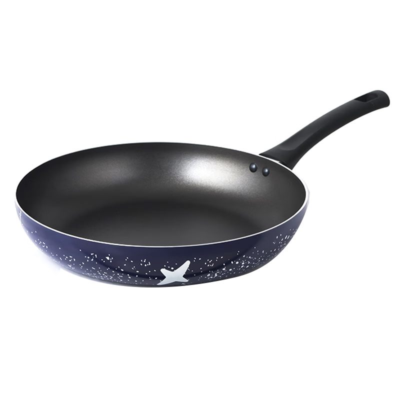 爱仕达无盖煎锅平底锅多功能牛排锅28cm 燃气灶明火专用JL28G2J-L