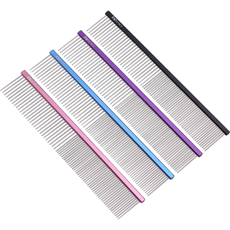 玄鸟排梳宠物尖尾梳针梳美容狗狗猫咪专用梳子分界梳毛专业小型犬