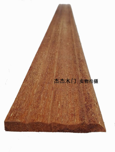 进口印尼菠萝格原木门框装饰线条