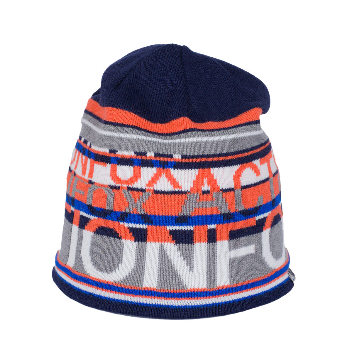 快乐狐狸4265帽子秋冬季儿童加绒内衬保暖透气针织毛线帽六片帽