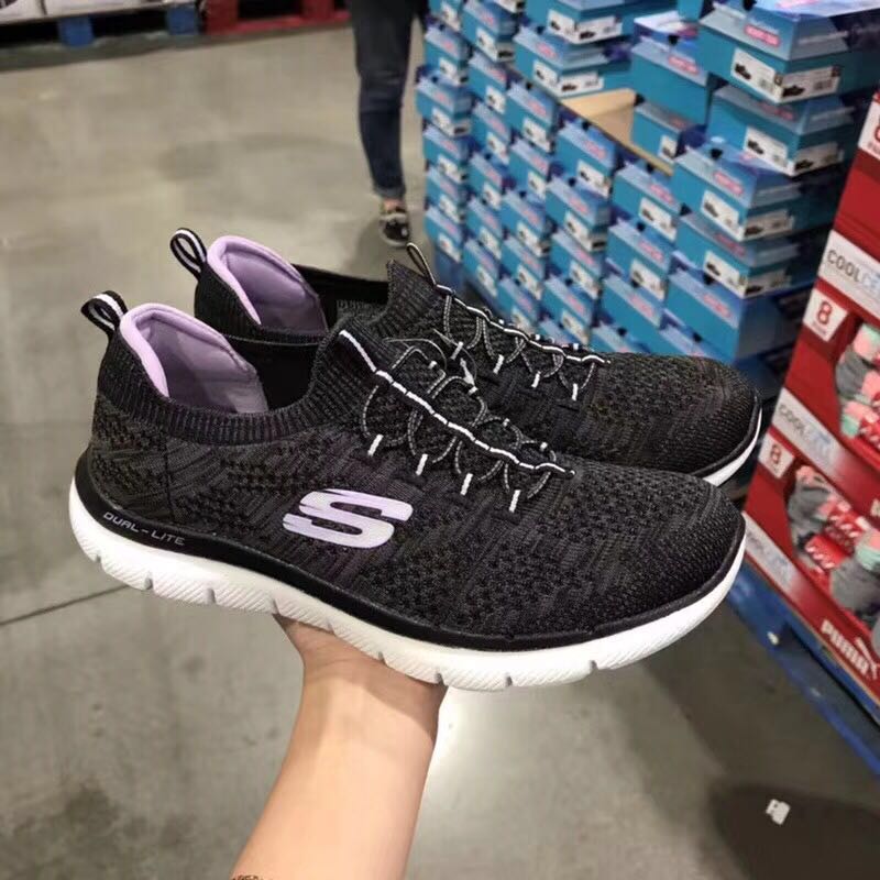 美国直邮 Skechers斯凯奇 女鞋新款套脚训练鞋轻便舒适户外运动鞋